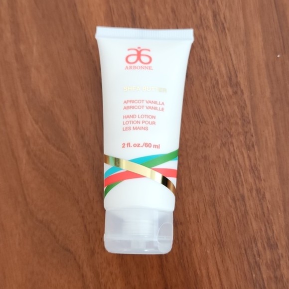 New (Open Box) Arbonne Shea Butter Apricot Vanilla Hand Lotion - Picture 3 of 4